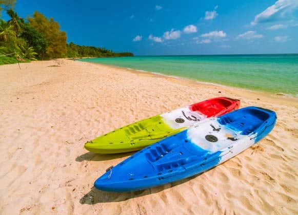 Off-shore kayaks