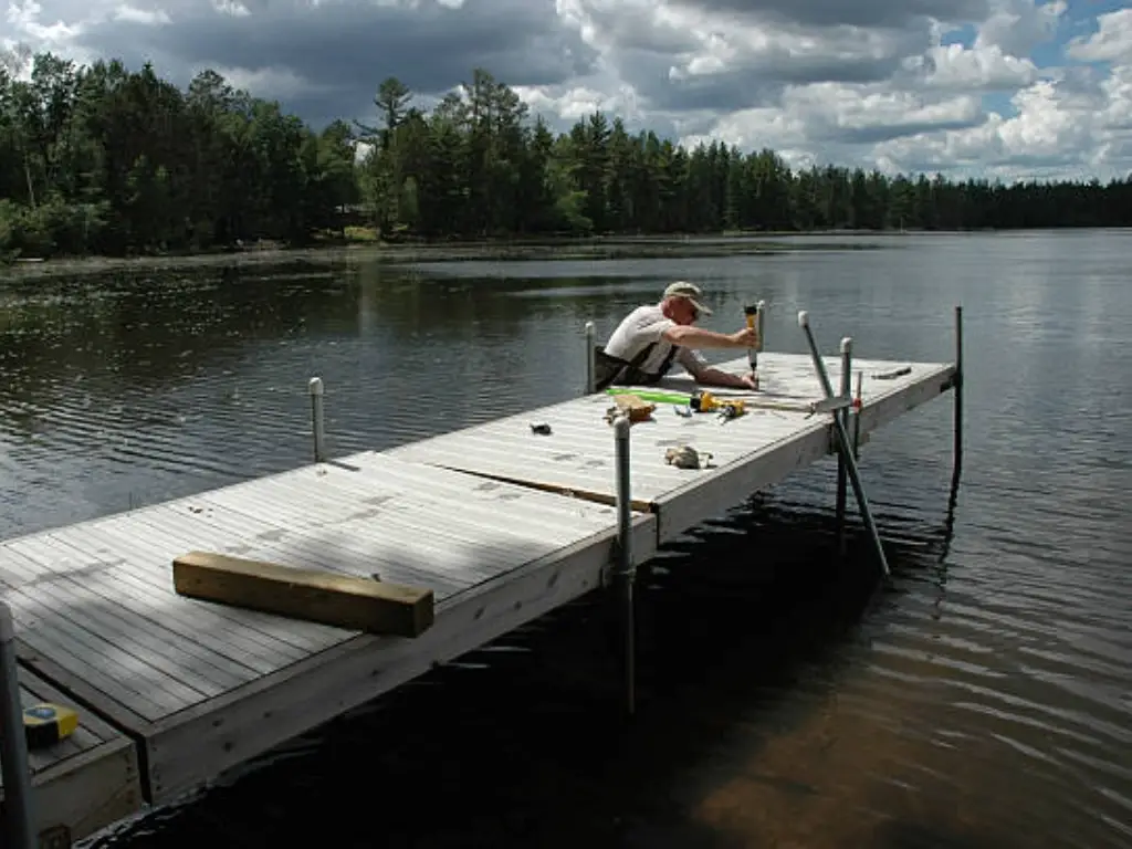 floating dock repair2
