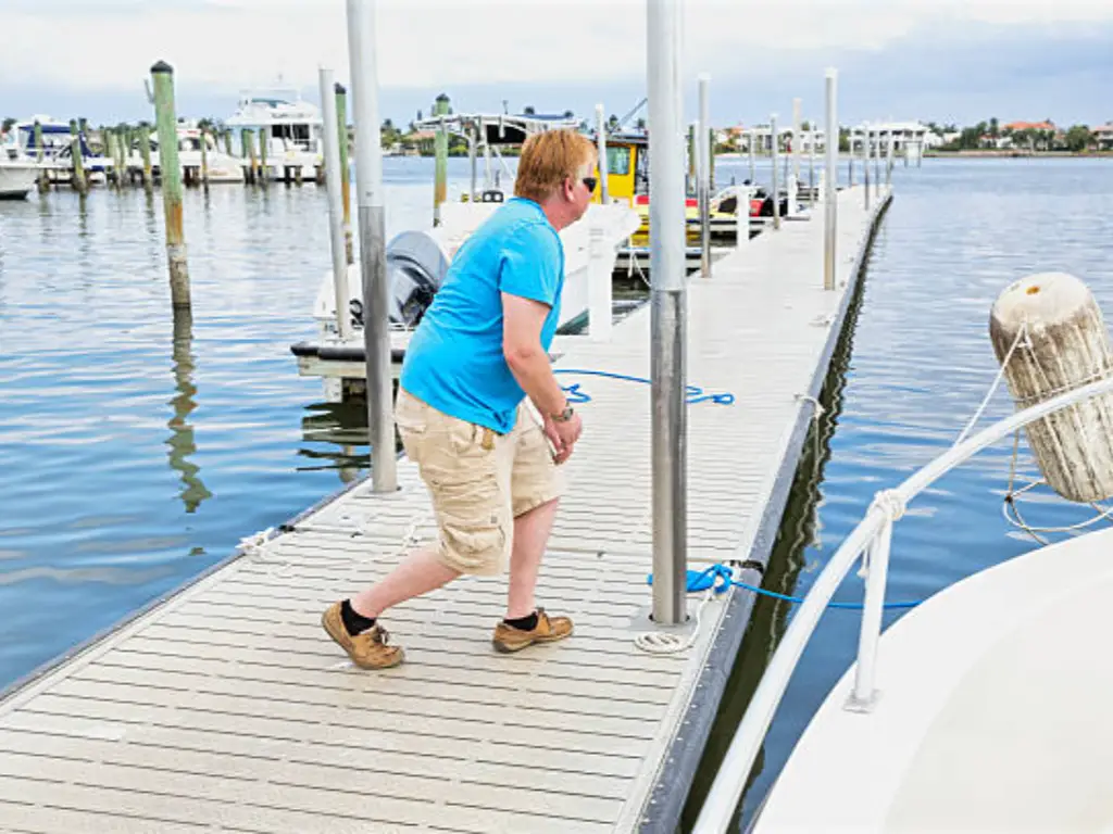 how to anchor a floating dock1