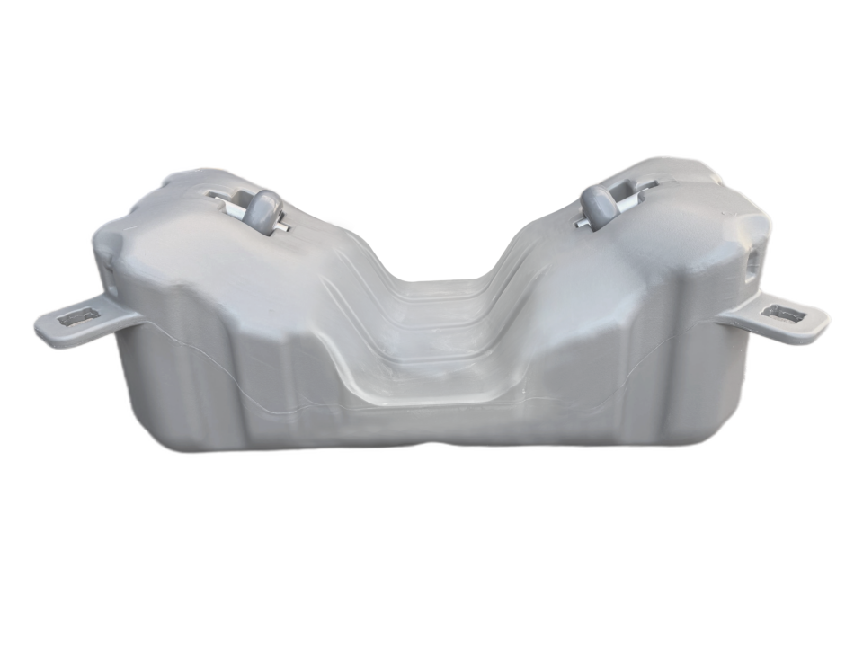 Blocchi galleggianti a U con 2 rulli laterali più grandi per le pinne