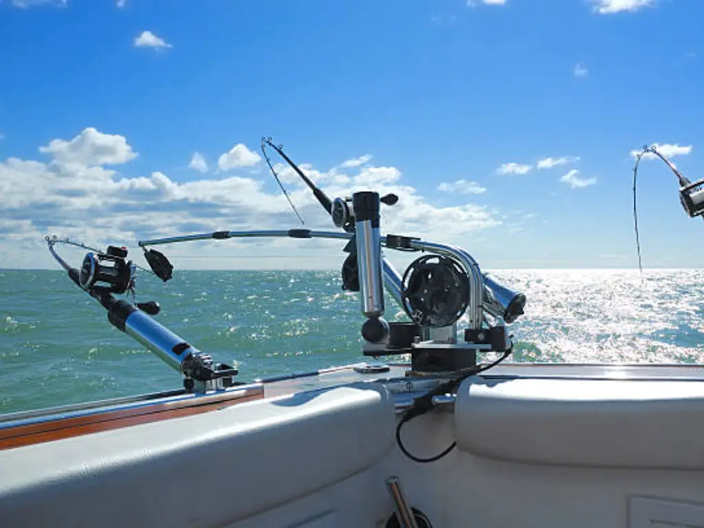 jet ski fishing setup