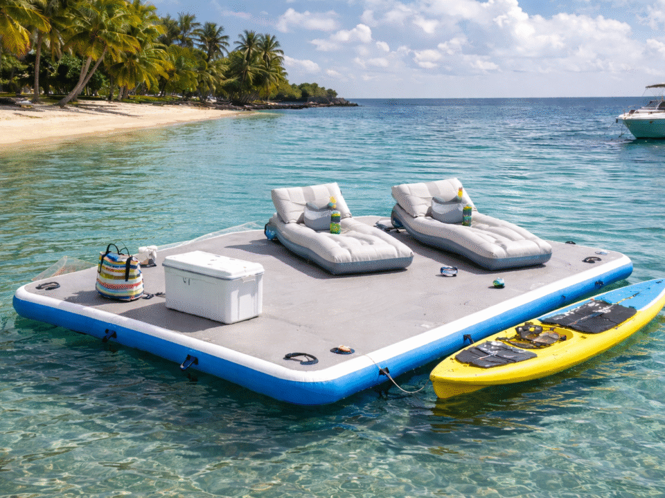 beste opblaasbare dok