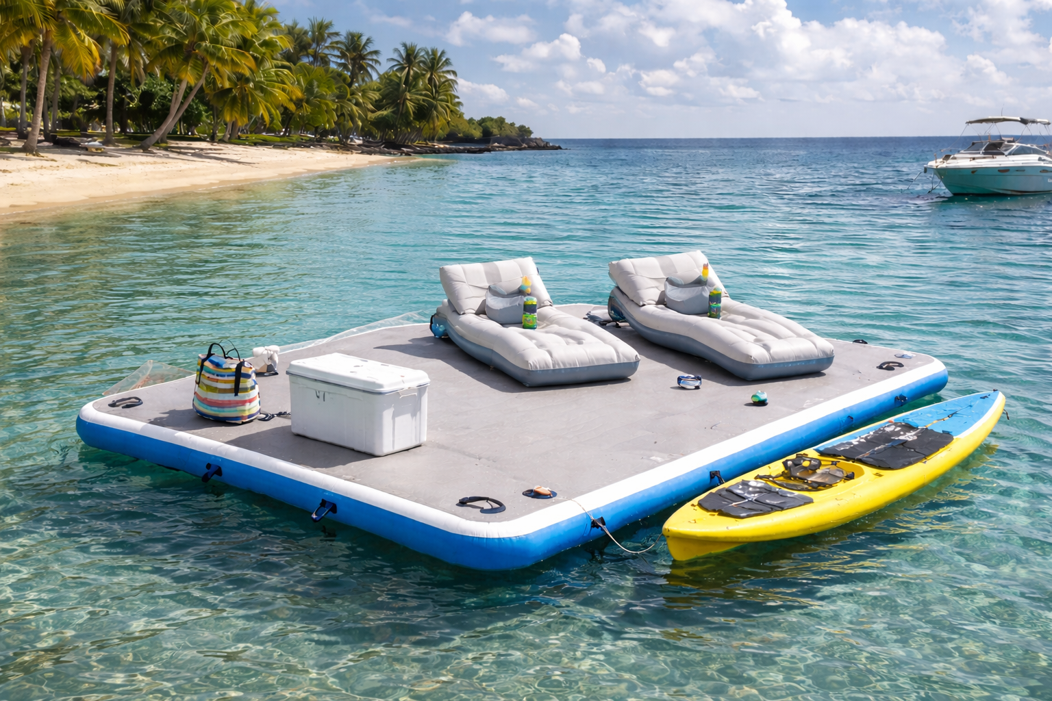 best inflatable dock