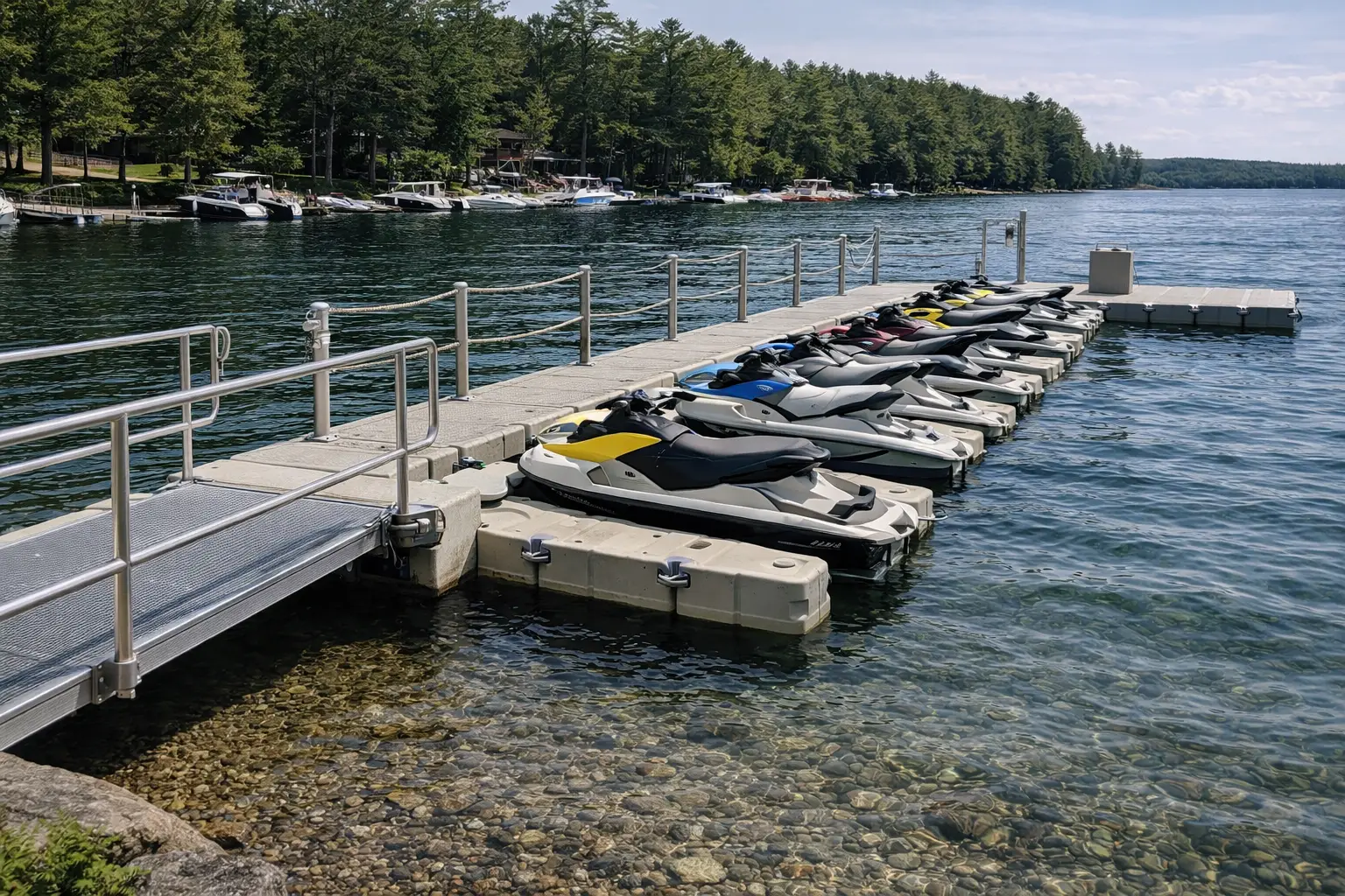 Commercial Marina Expansion Visual Quote Card