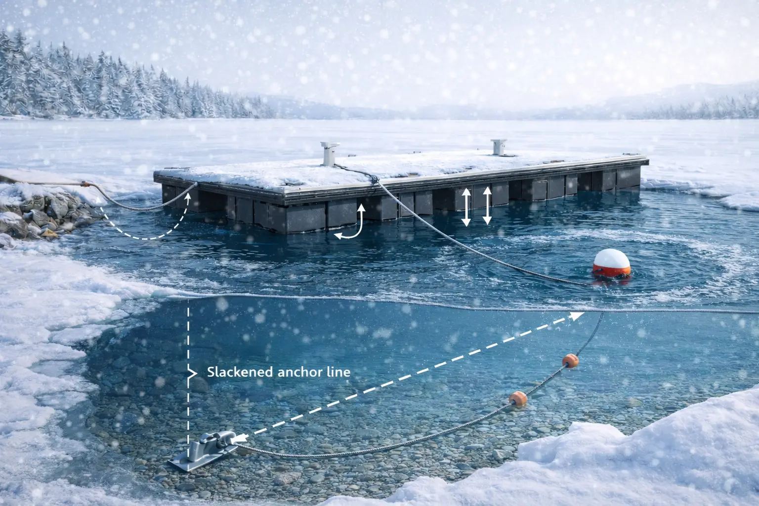 Criteria for dock winterization methods