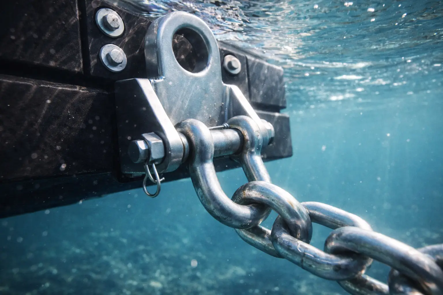 Close-up of Hiseadock 19mm reinforced connecting ears