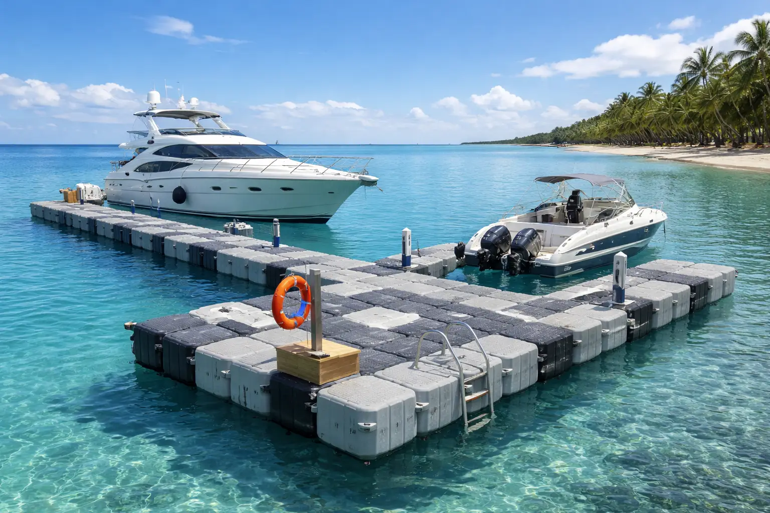 floats for floating dock