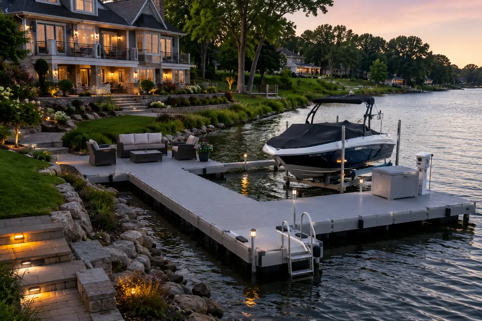 Residential Boat Dock Design